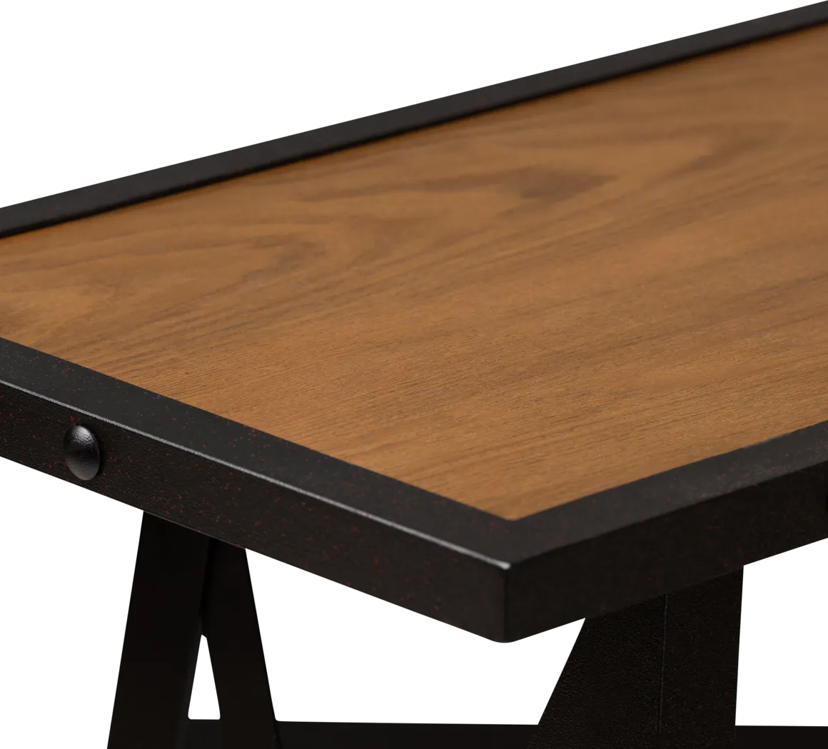 Veller Brown Console Table - Thumbnail - Image 4