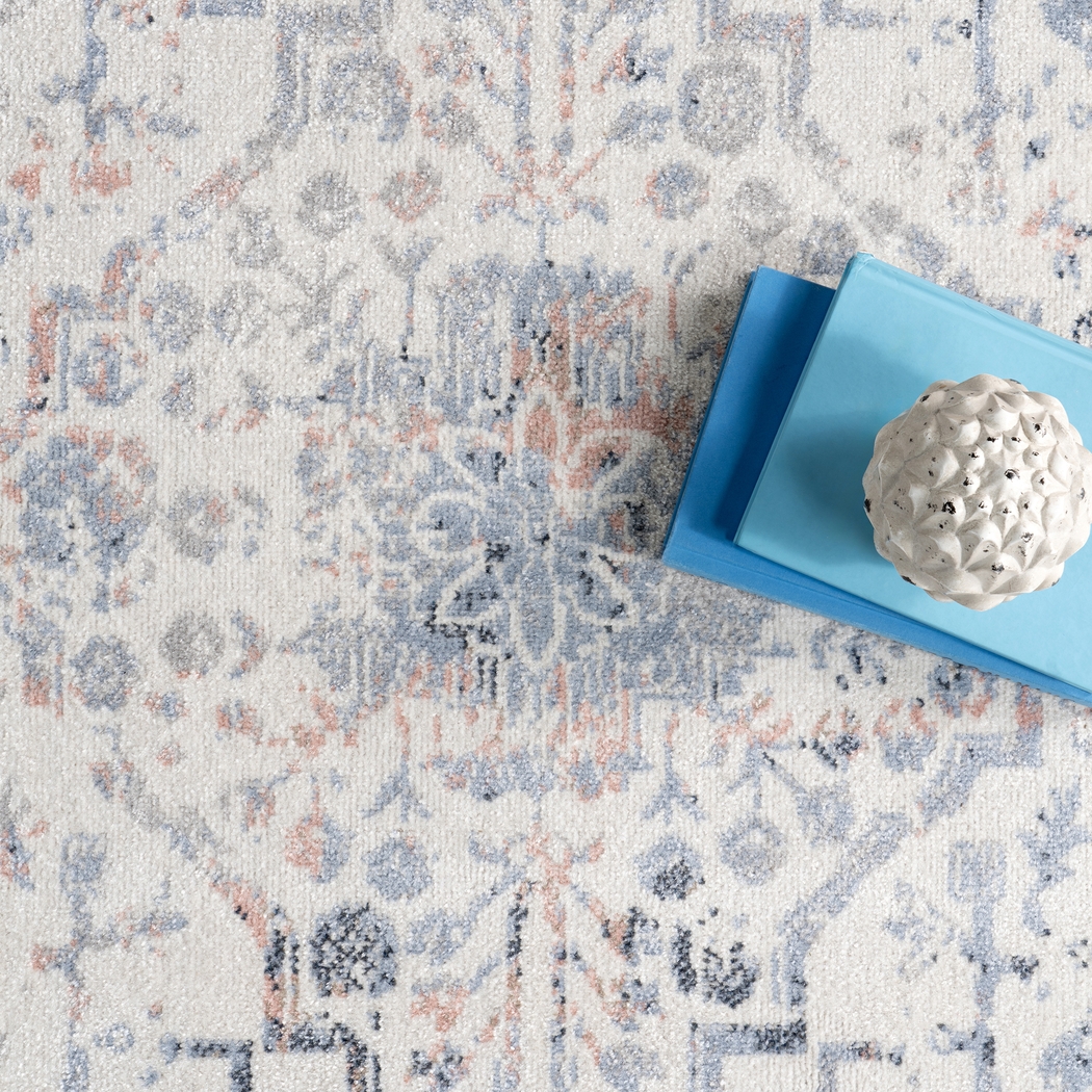 Vellitu Blue 5' x 8' Rug - Thumbnail - Image 6