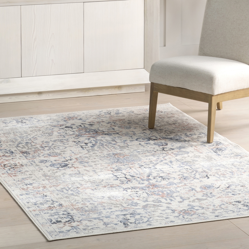 Vellitu Blue 5' x 8' Rug - Thumbnail - Image 9