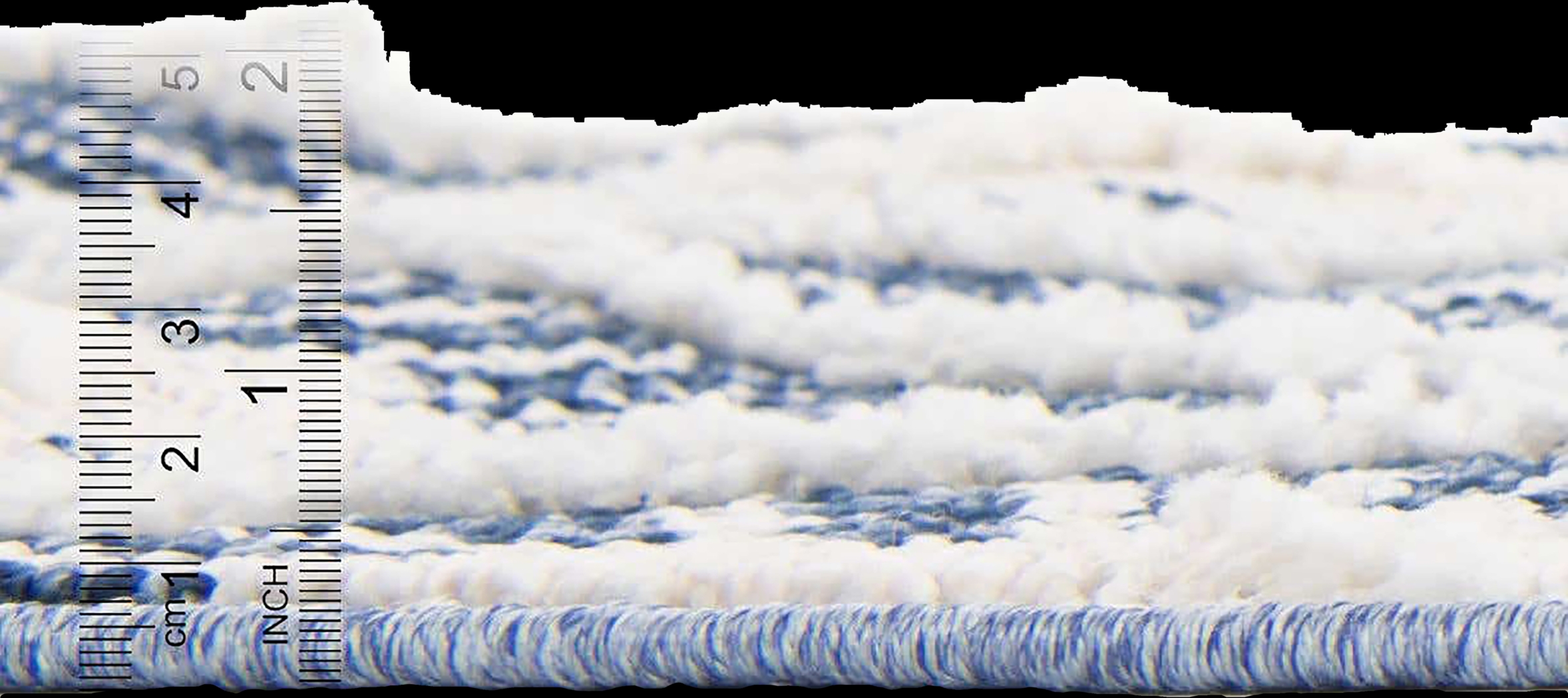 Vellum Navy 5'3 x 8' Rug - Thumbnail - Image 7
