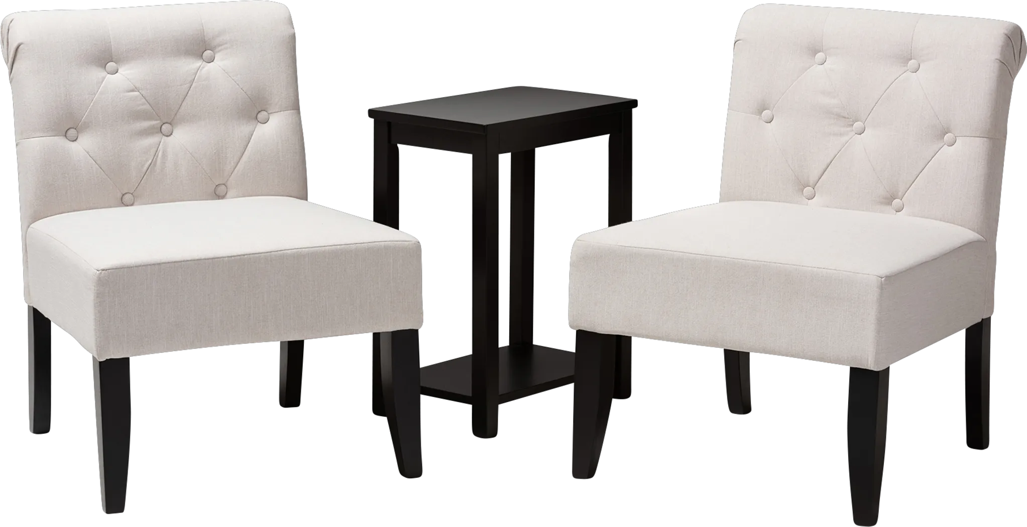 Velora Beige 3 pc. Accent Chair Set - Thumbnail - Image 1