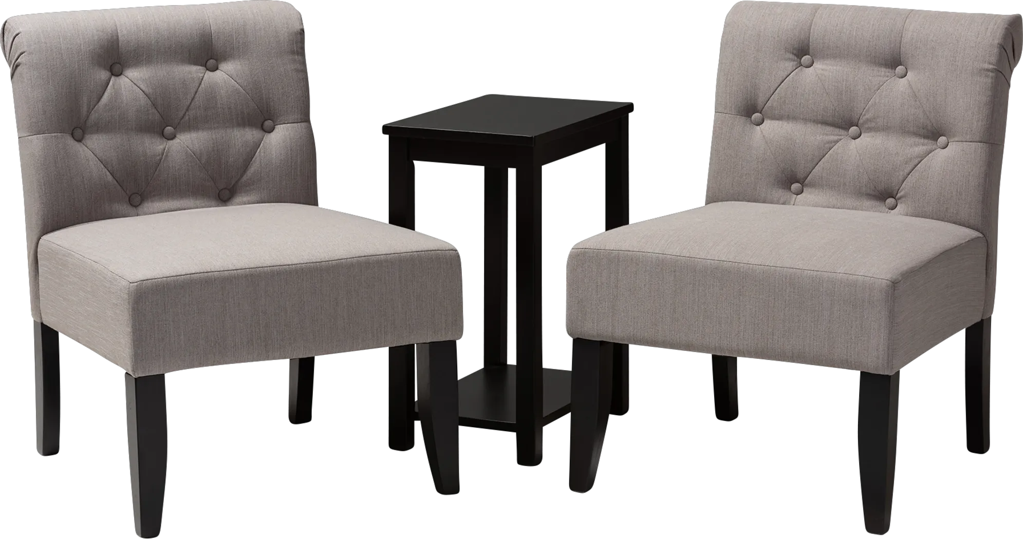 Velora Gray 3 pc. Accent Chair Set - Thumbnail - Image 1