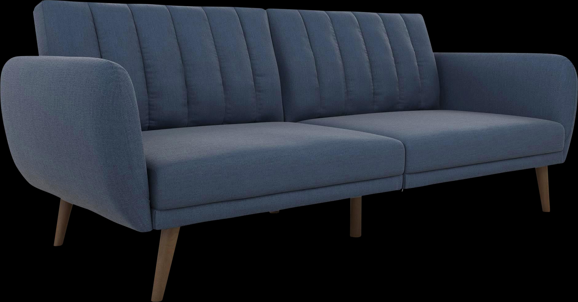 Velron Blue Futon - Thumbnail - Image 1