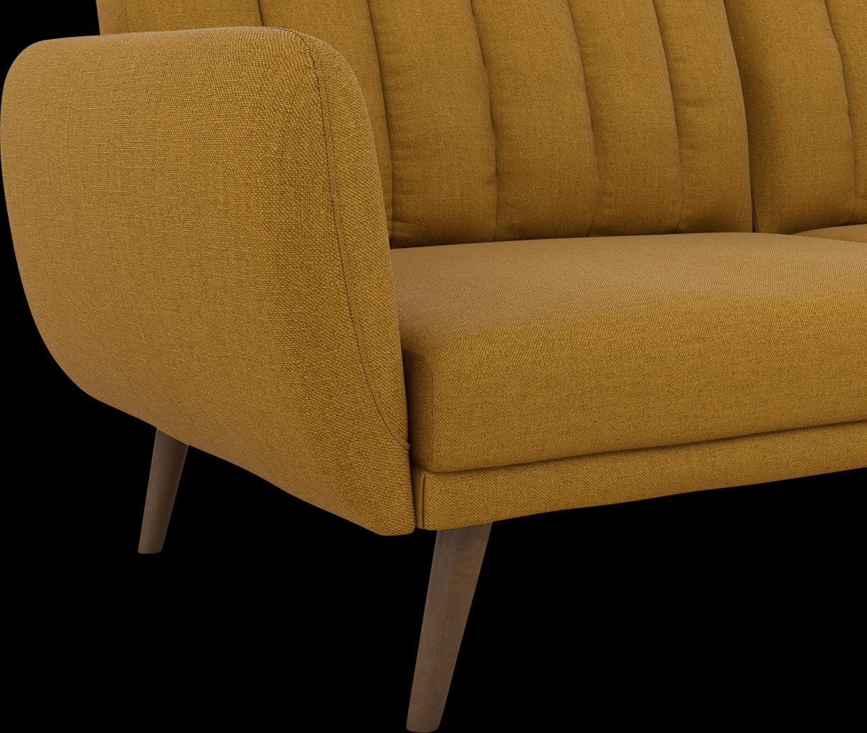 Velron Mustard Futon - Thumbnail - Image 19