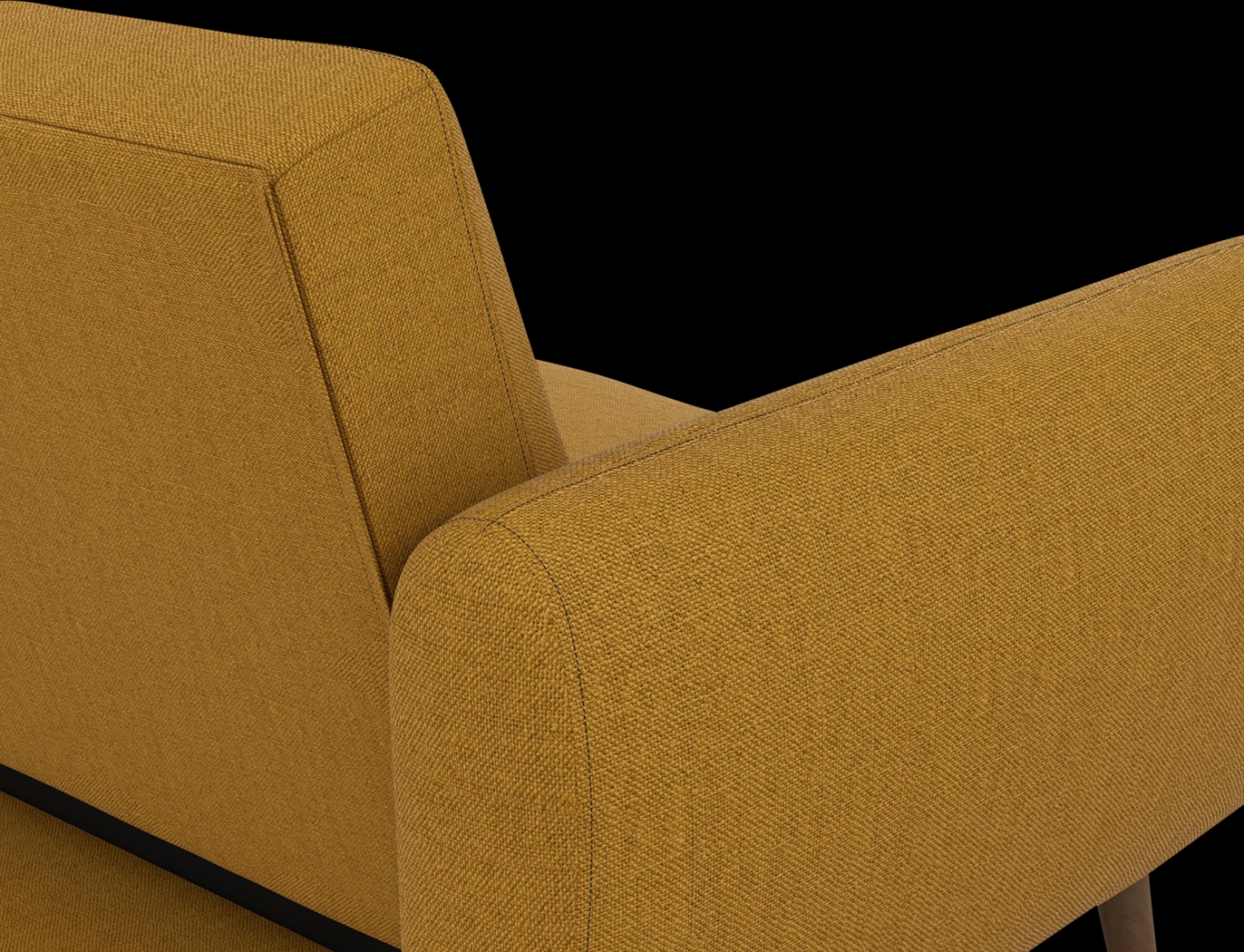 Velron Mustard Futon - Thumbnail - Image 20