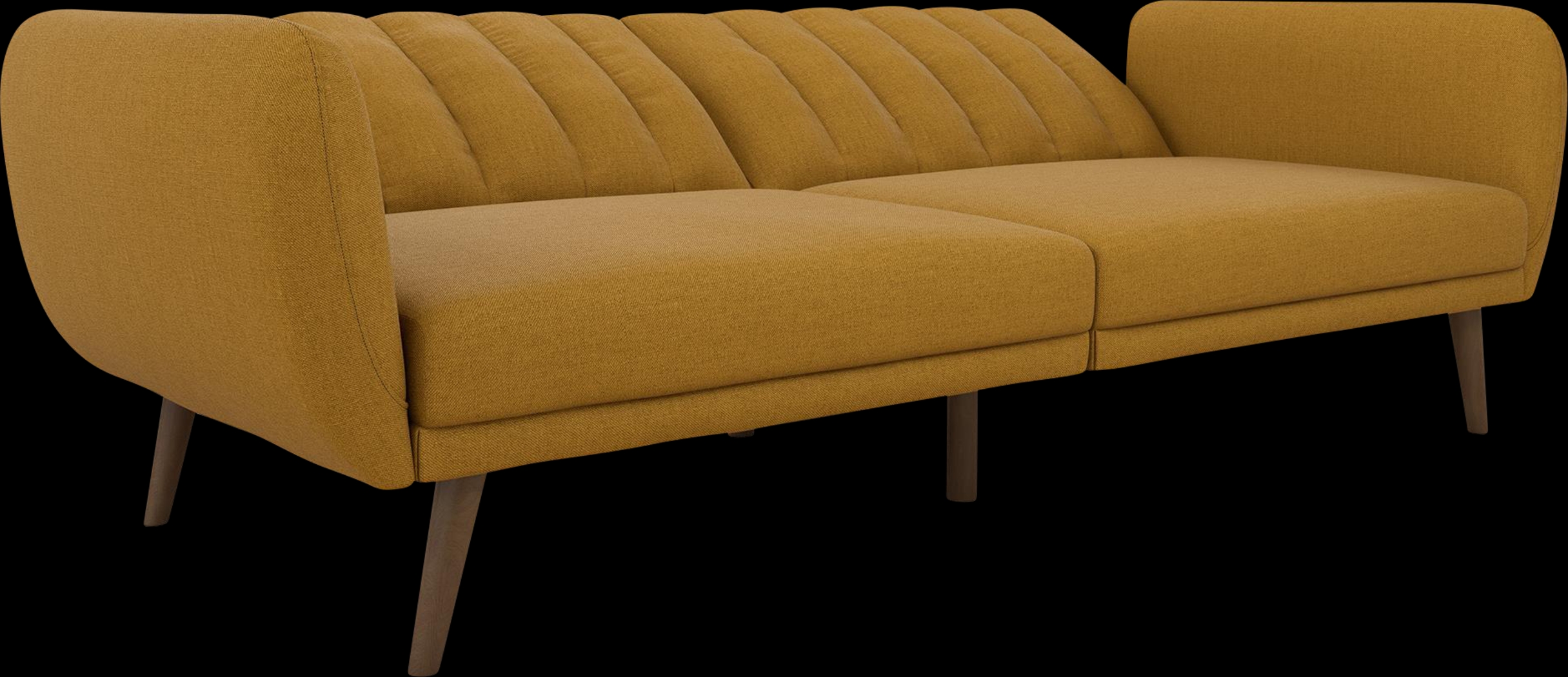 Velron Mustard Futon - Thumbnail - Image 9