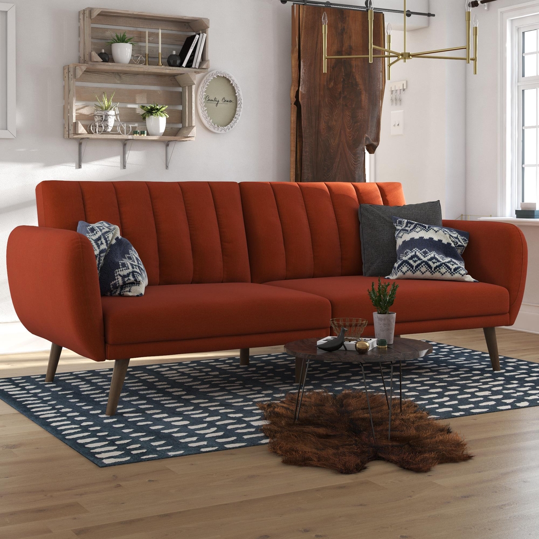 Velron Orange Futon - Thumbnail - Image 2