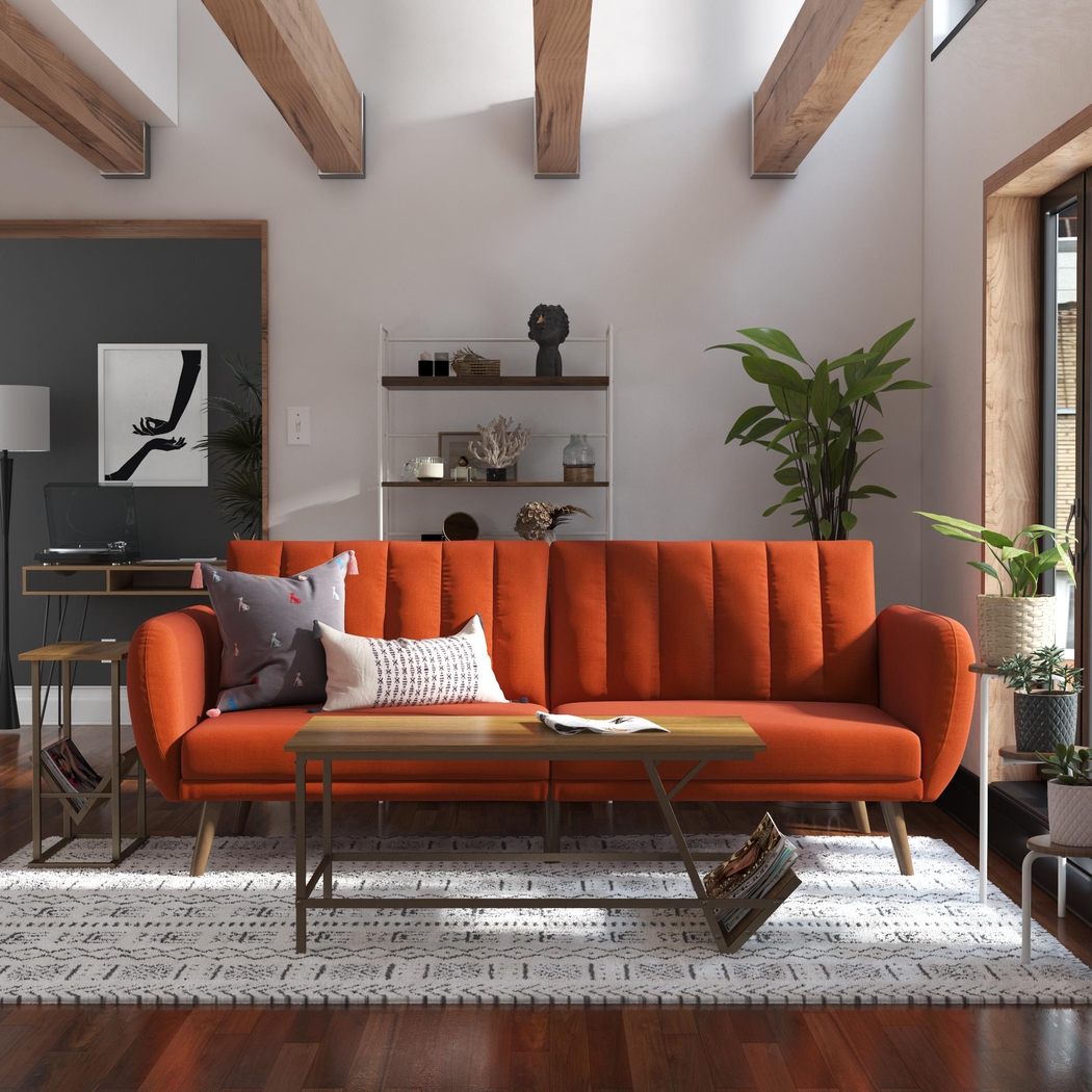 Velron Orange Futon - Thumbnail - Image 5