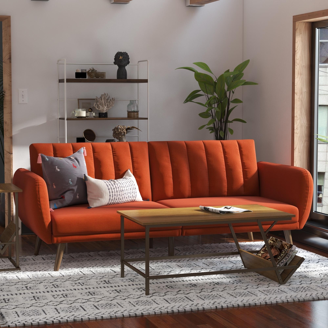 Velron Orange Futon - Thumbnail - Image 6