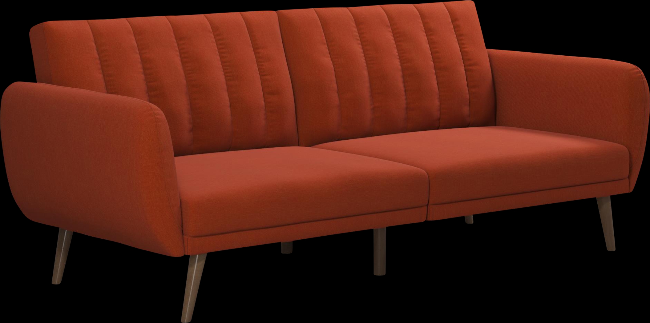 Velron Orange Futon - Thumbnail - Image 1
