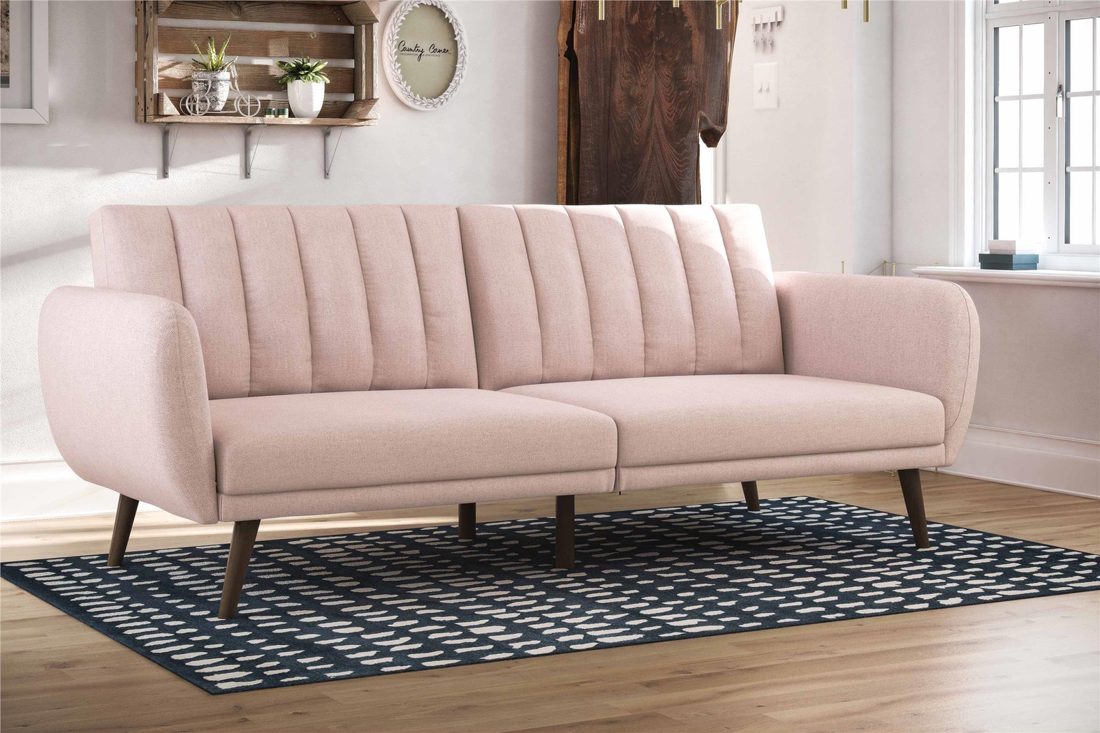 Velron Pink Futon - Thumbnail - Image 2