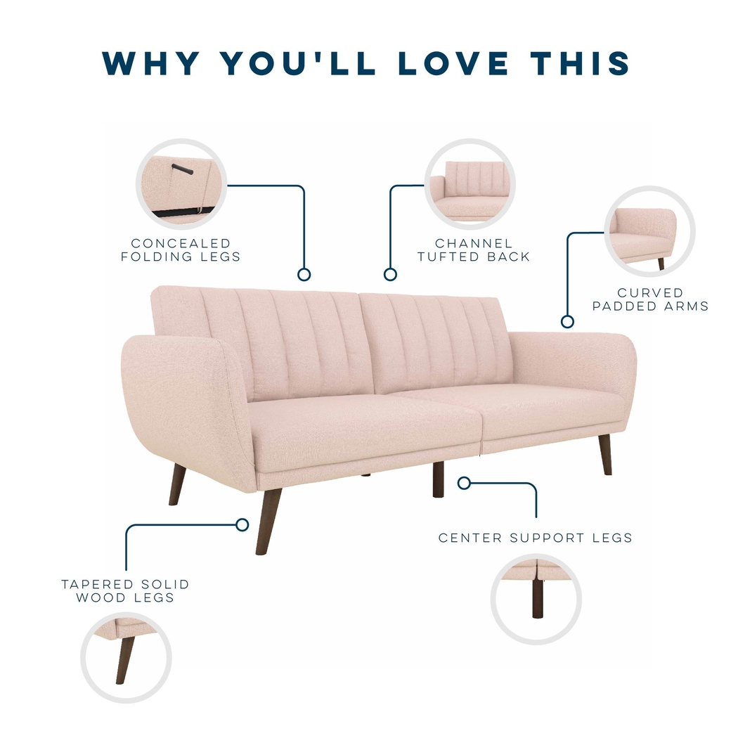 Velron Pink Futon - Thumbnail - Image 12