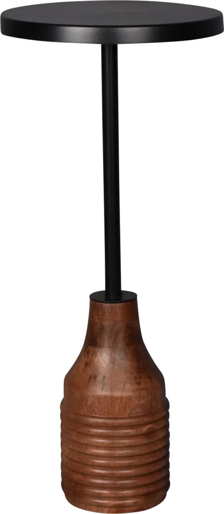 Vendea I Black Accent Table - Thumbnail - Image 4