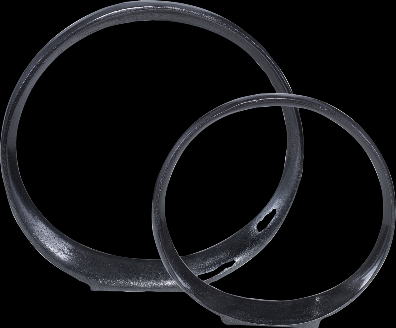 Venella Black Sculpture, Set of 2 - Thumbnail - Image 1