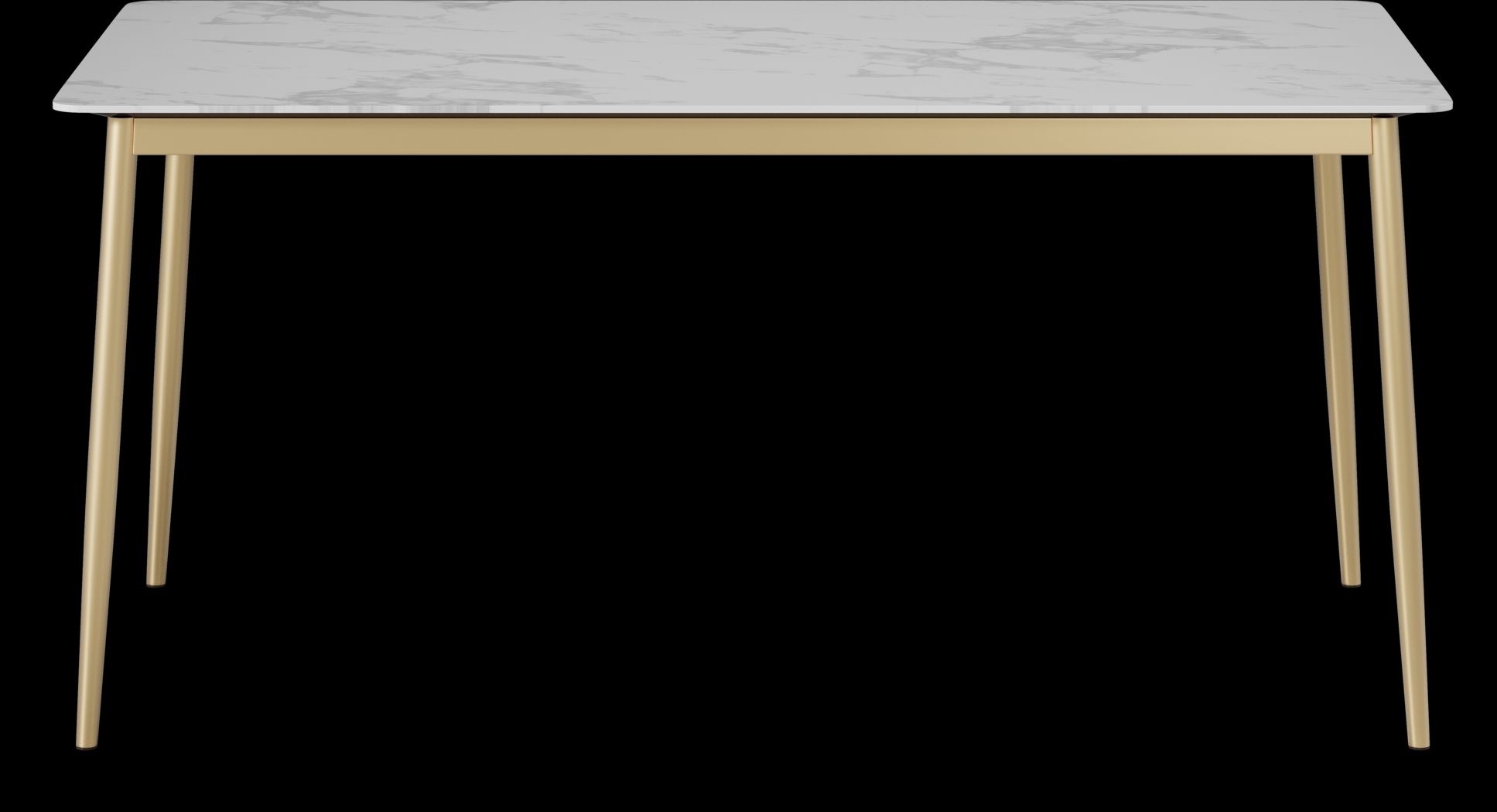 Venetian Court Gold 5 Pc Dining Room with Blue Chairs - Thumbnail - Image 3