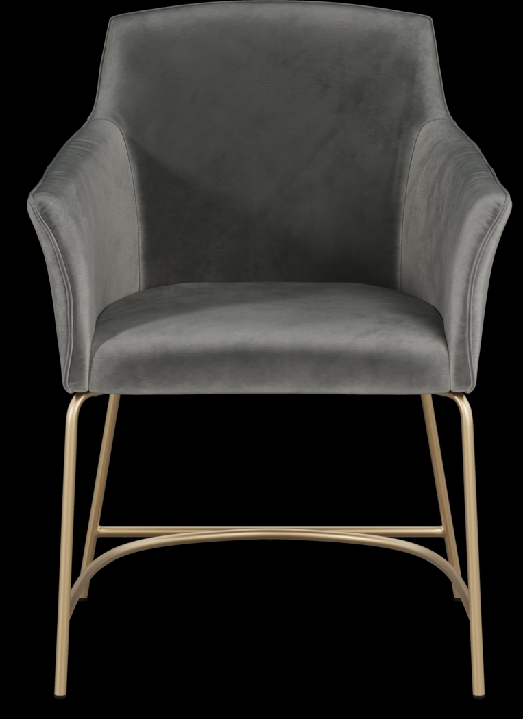 Venetian Court Gray Arm Chair - Thumbnail - Image 2