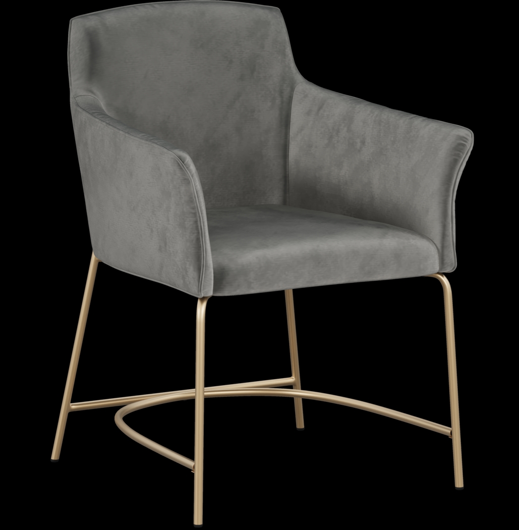 Venetian Court Gray Arm Chair - Thumbnail - Image 1