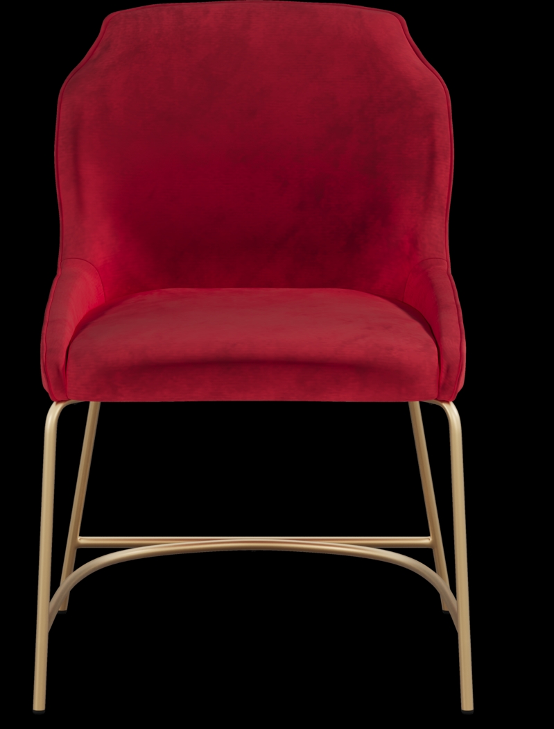 Venetian Court Red Side Chair - Thumbnail - Image 3