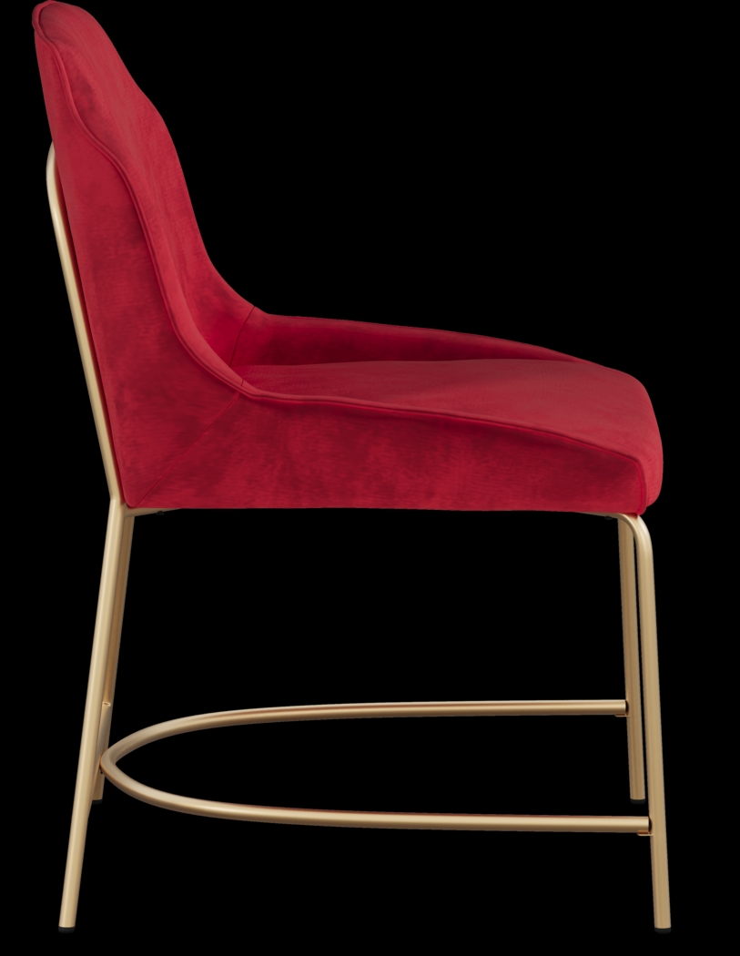 Venetian Court Red Side Chair - Thumbnail - Image 4