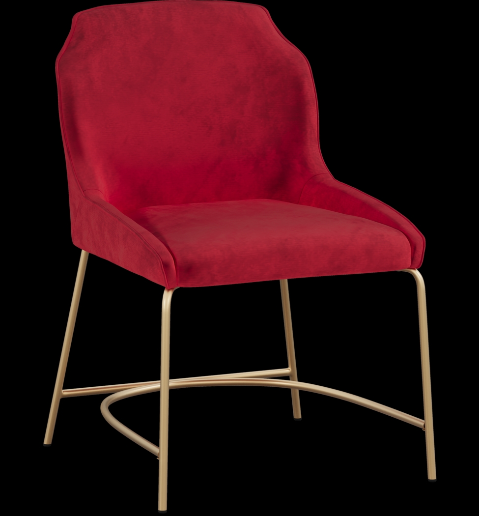 Venetian Court Red Side Chair - Thumbnail - Image 1