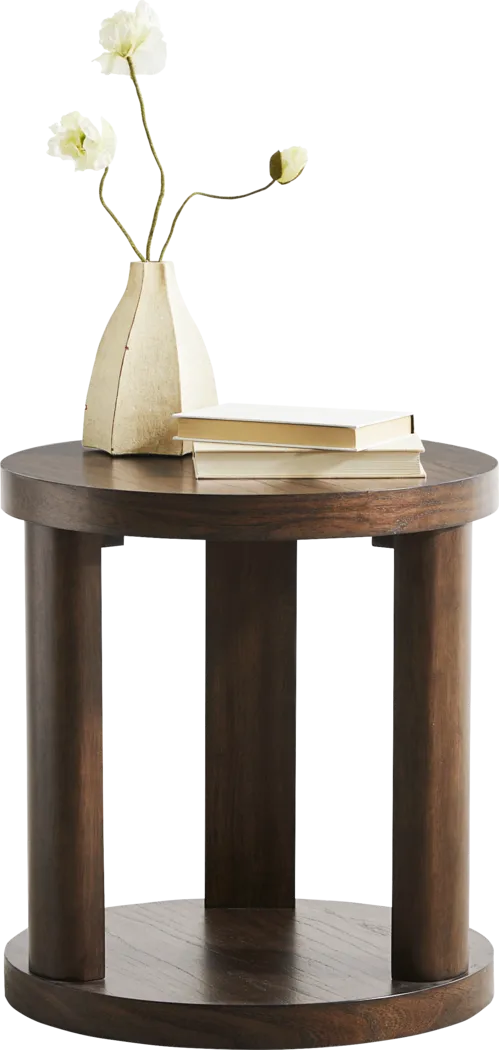 Venice Brown End Table - Thumbnail - Image 2