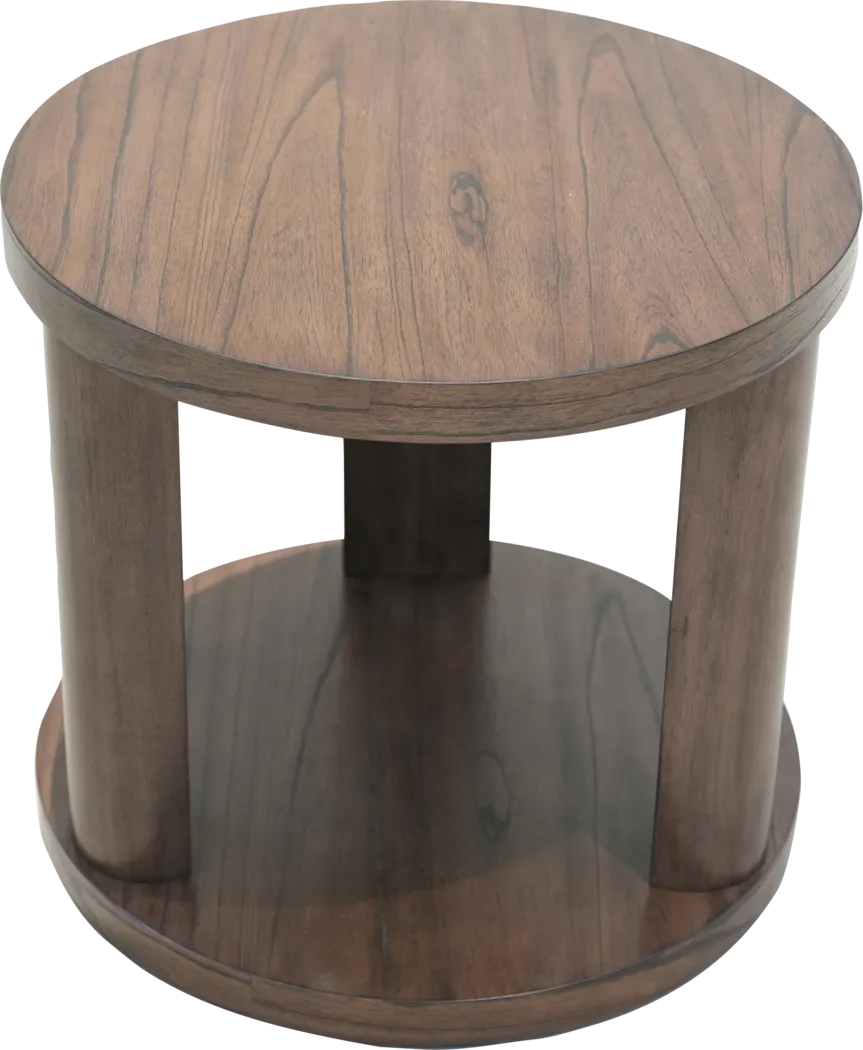 Venice Brown End Table - Thumbnail - Image 3