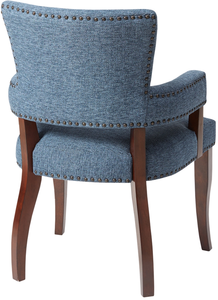 Venida Blue Arm Chair - Thumbnail - Image 2