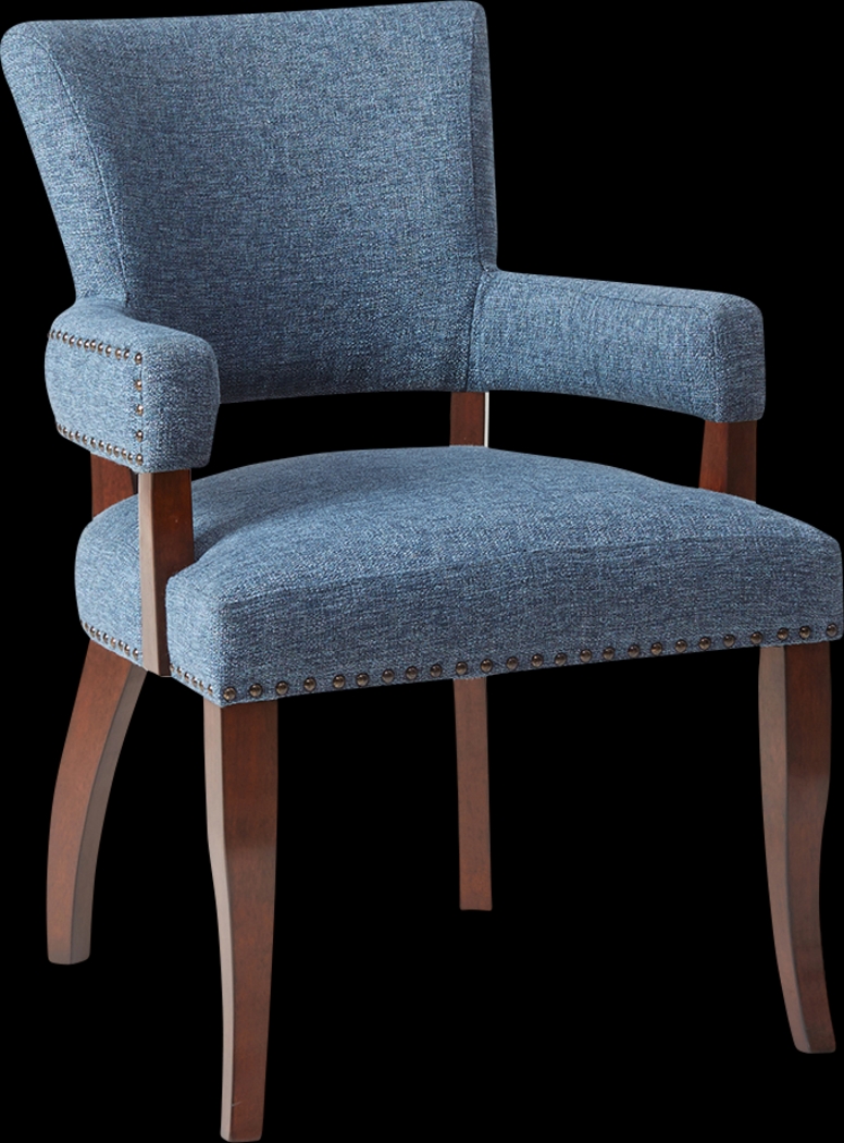 Venida Blue Arm Chair - Thumbnail - Image 1