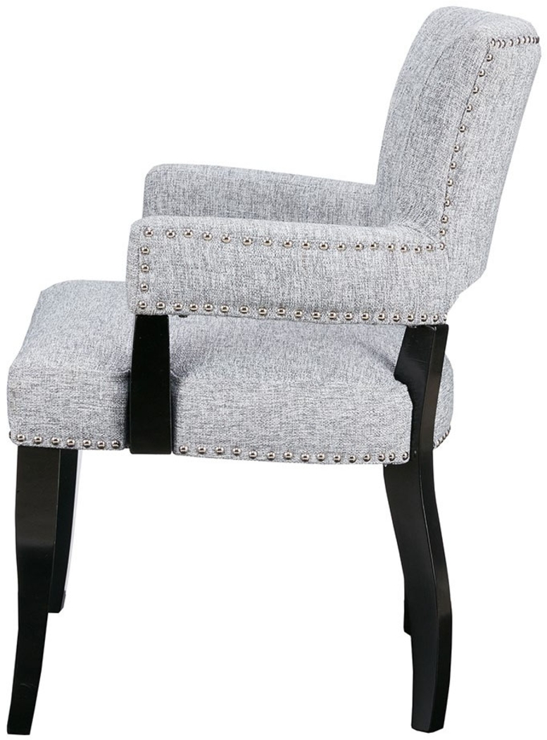 Venida Gray Arm Chair - Thumbnail - Image 3