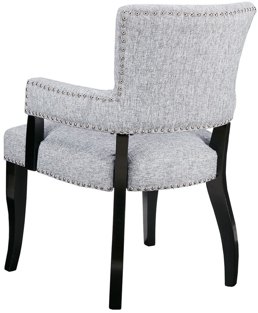 Venida Gray Arm Chair - Thumbnail - Image 4