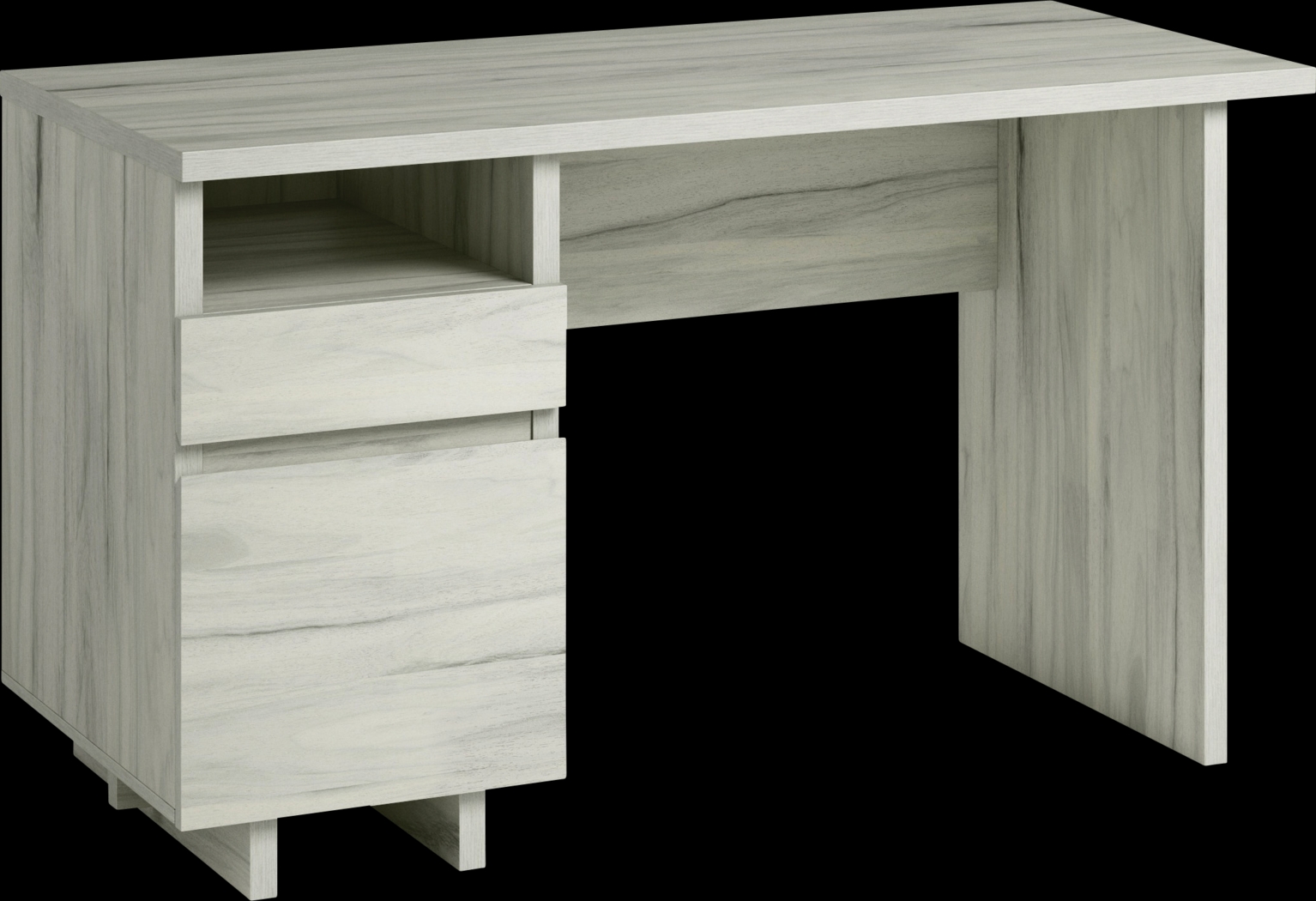 Venisa Gray Desk - Thumbnail - Image 1