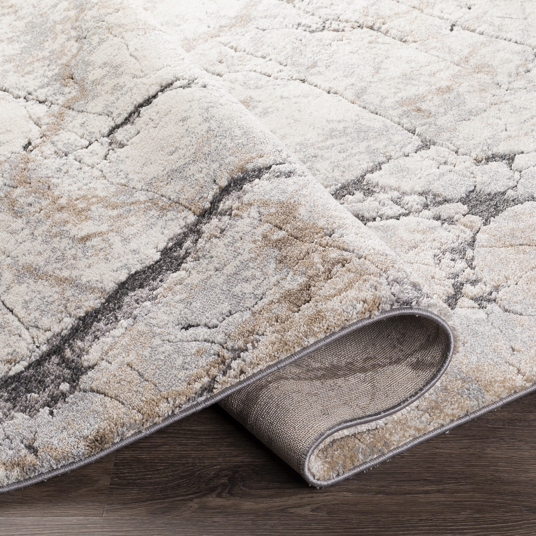 Venizia Gray 7'10 x 10'3 Rug - Thumbnail - Image 2