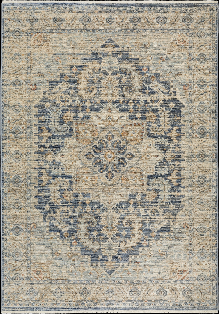 Vensard Navy 5' x 7'10 Rug - Thumbnail - Image 1