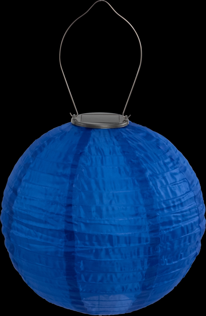 Vense Island Outdoor Blue Solar Lantern - Thumbnail - Image 6