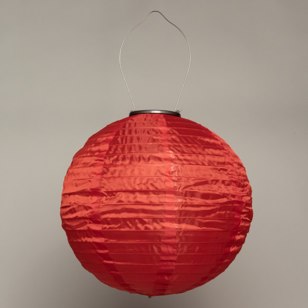 Vense Island Outdoor Red Solar Lantern - Thumbnail - Image 10