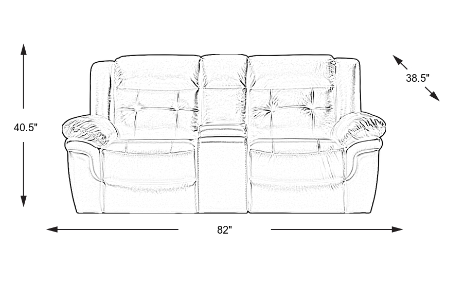 Dimension Image. Please refer to the Dimension Tab on this page for dimension details.