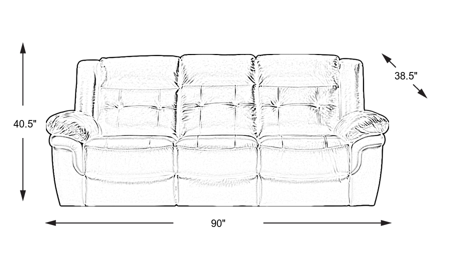 Dimension Image. Please refer to the Dimension Tab on this page for dimension details.