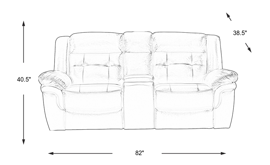 Dimension Image. Please refer to the Dimension Tab on this page for dimension details.