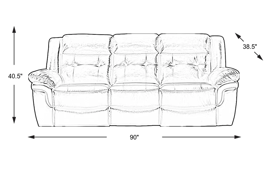 Dimension Image. Please refer to the Dimension Tab on this page for dimension details.