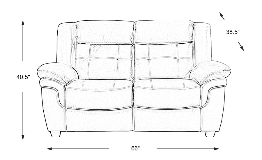 Dimension Image. Please refer to the Dimension Tab on this page for dimension details.