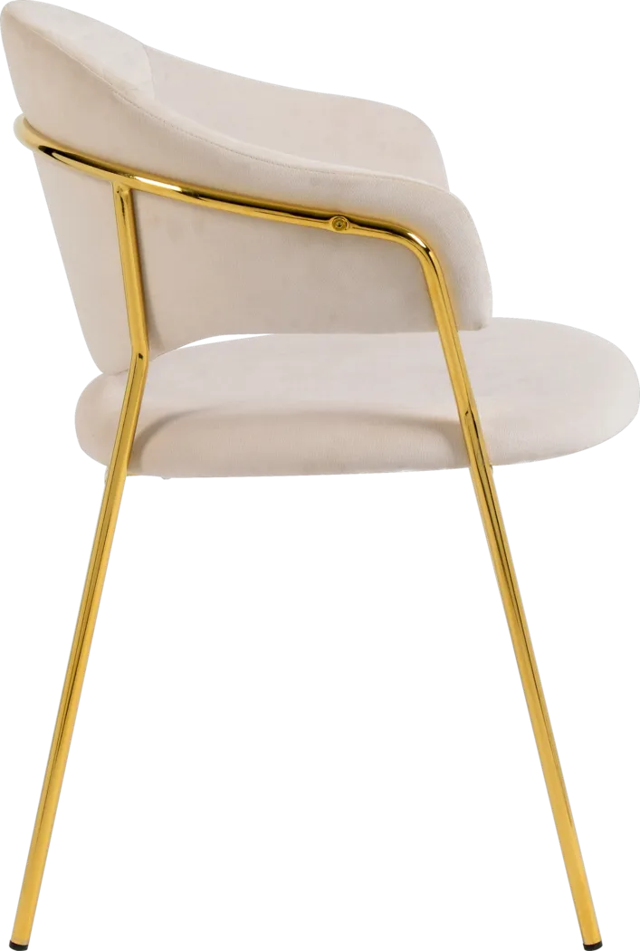 Ventris Linen Arm Chair, Set of 2 - Thumbnail - Image 4