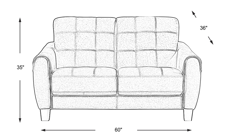 Dimension Image. Please refer to the Dimension Tab on this page for dimension details.
