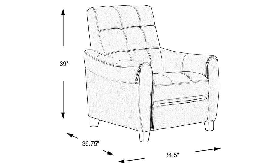 Dimension Image. Please refer to the Dimension Tab on this page for dimension details.