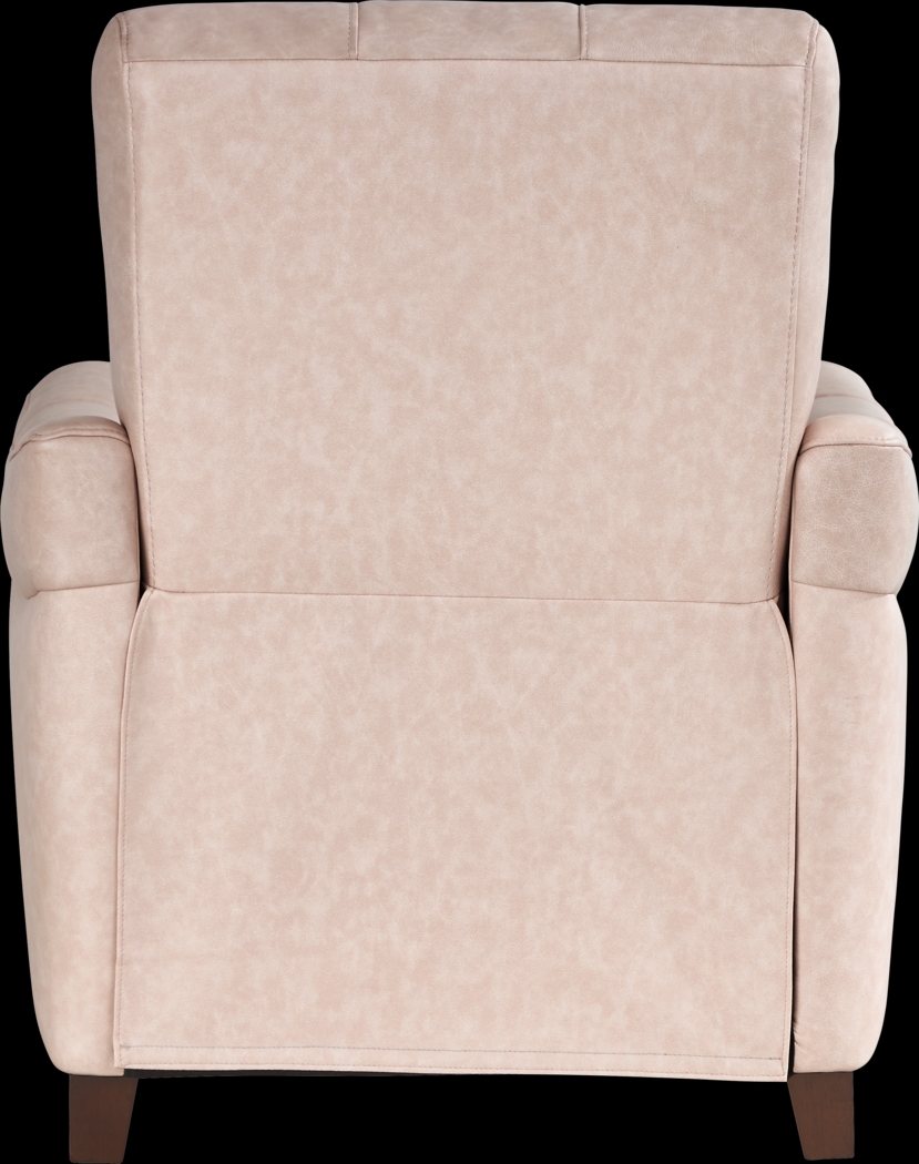 Ventura Square Blush Leather 6 Pc Living Room - Thumbnail - Image 10