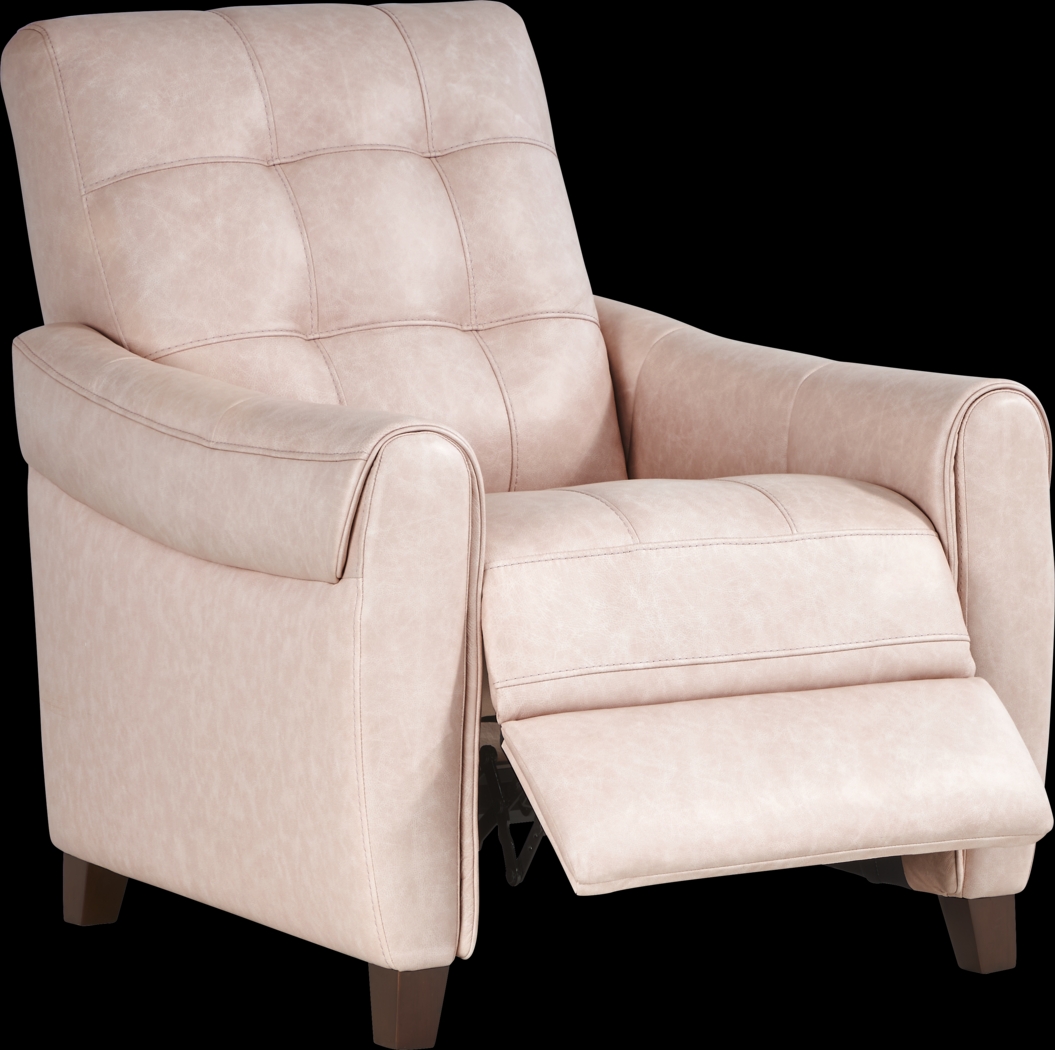 Ventura Square Blush Leather 6 Pc Living Room - Thumbnail - Image 11