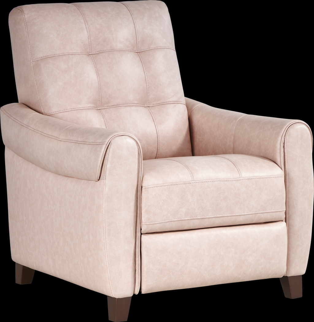 Ventura Square Blush Leather 6 Pc Living Room - Thumbnail - Image 8