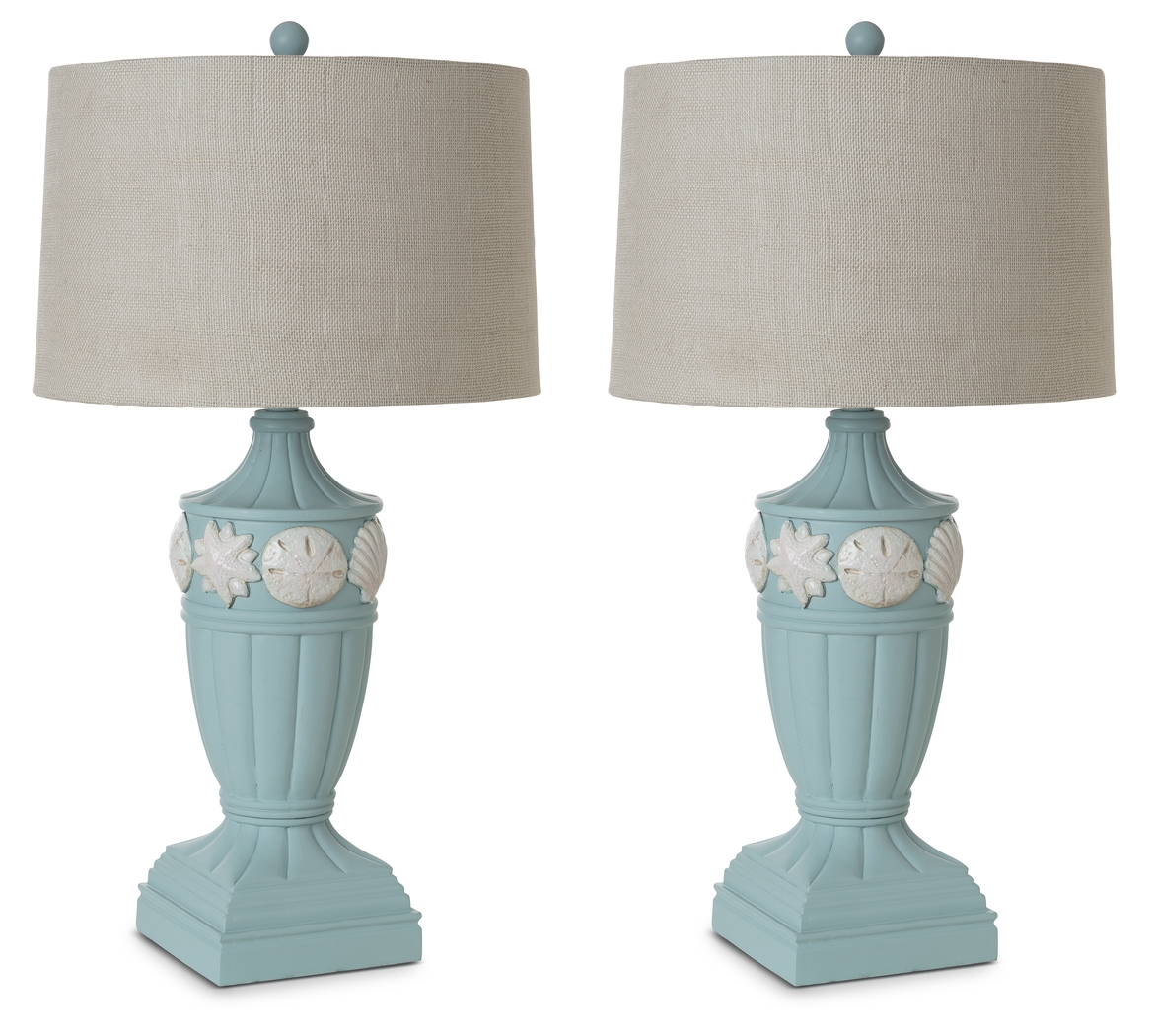 Vera Reef Blue Lamp Set of 2 - Thumbnail - Image 1
