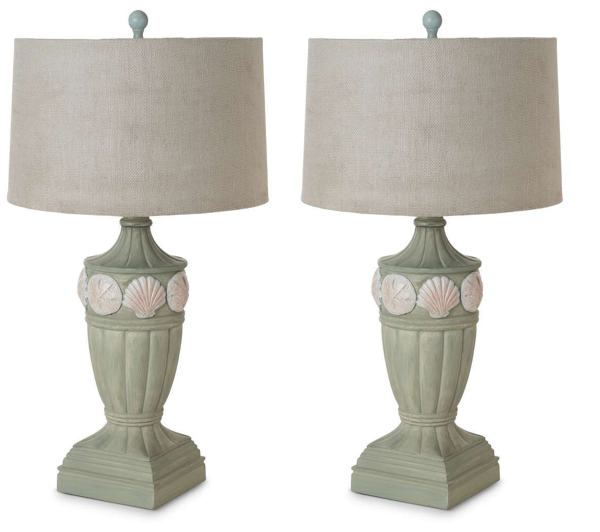Vera Reef Green Lamp Set of 2 - Thumbnail - Image 1