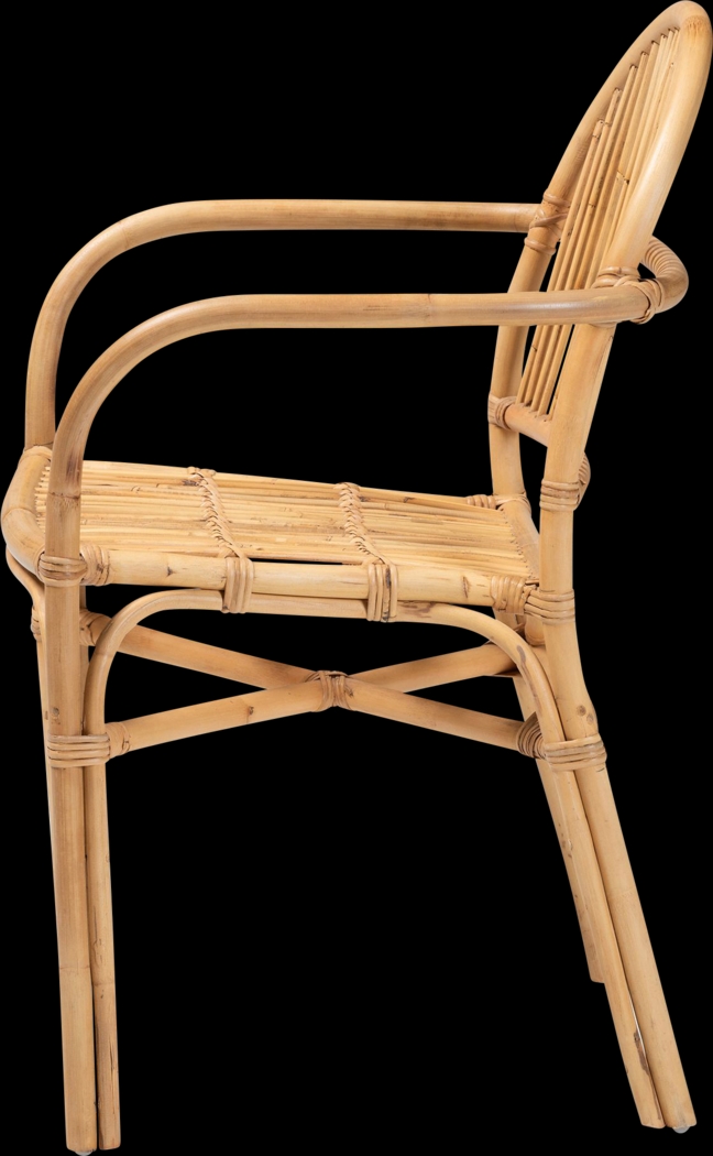 Veralen Brown Arm Chair - Thumbnail - Image 4