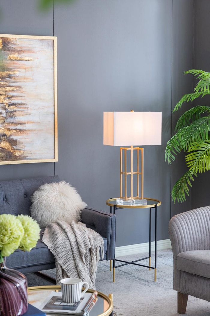 Veranda Boulevard Gold Lamp - Thumbnail - Image 2